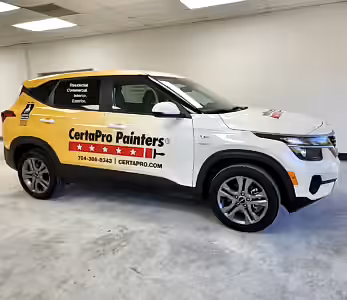 Custom commercial Vehicle Wrap in Charlotte NC
