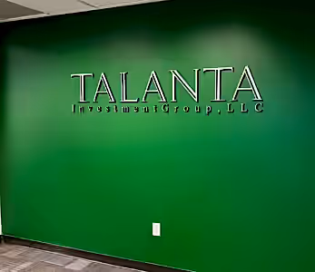 Lobby Reception Sign for Charlotte NC business
