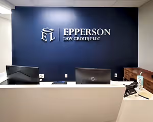 Lobby and reception signage in charlotte nc