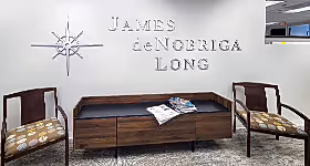 lobby reception sign