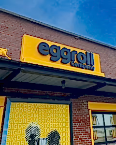 Channel Letter Storefront Sign Eggroll Charlotte NC