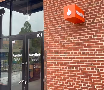 storefront window graphics and outdoor sign surefire charlotte nc