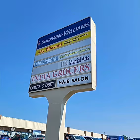 custom monument signage in charlotte nc
