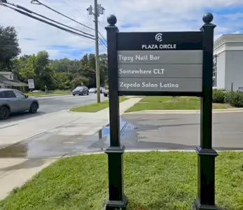 post and panel sign in charlotte