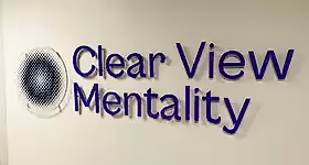 lobby and reception wall sign