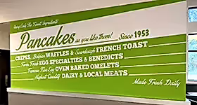 Custom Business wall graphics in charlotte