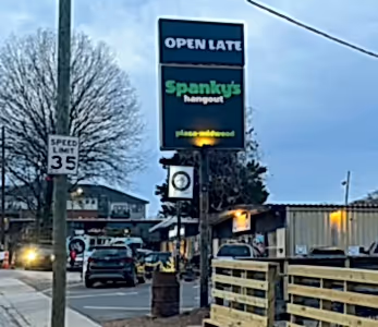 Spankys panel signs