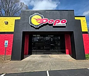 Pepo charlotte 3d storefront sign