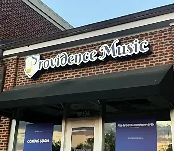 Channel Letter Storefront Sign in waxhaw nc