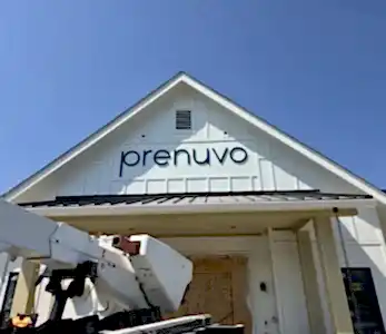 Prenuvo Storefront Sign
